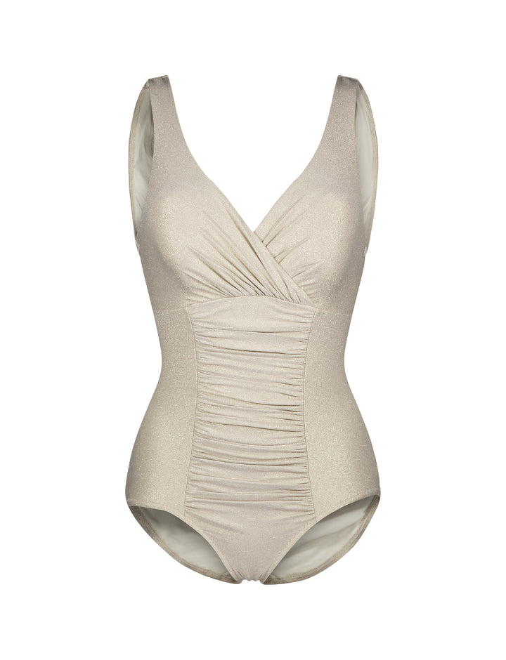 CAMMELLO Gold One Piece Swimsuit