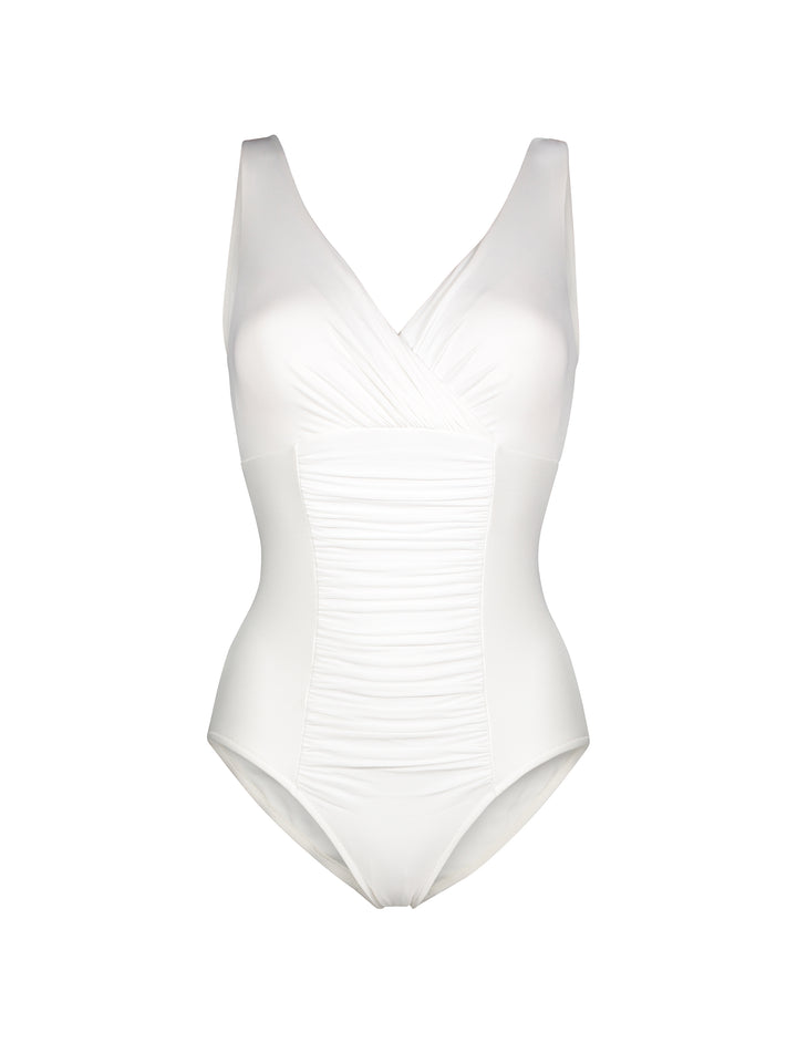 CAMMELLO White One Piece Swimsuit