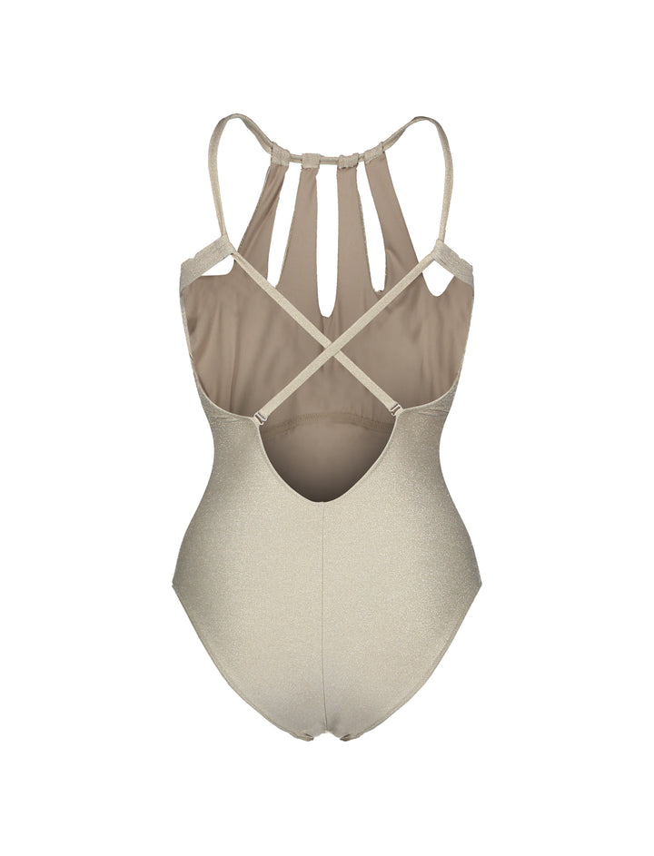 CARONA Gold One Piece Swimsuit