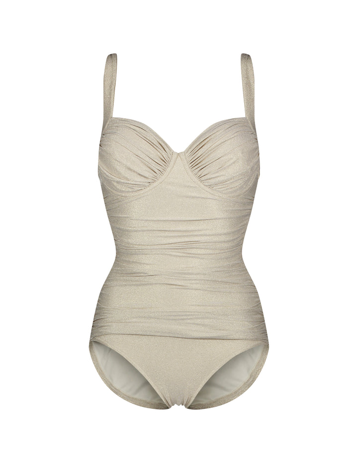 CHIC-E Gold One Piece Swimsuit