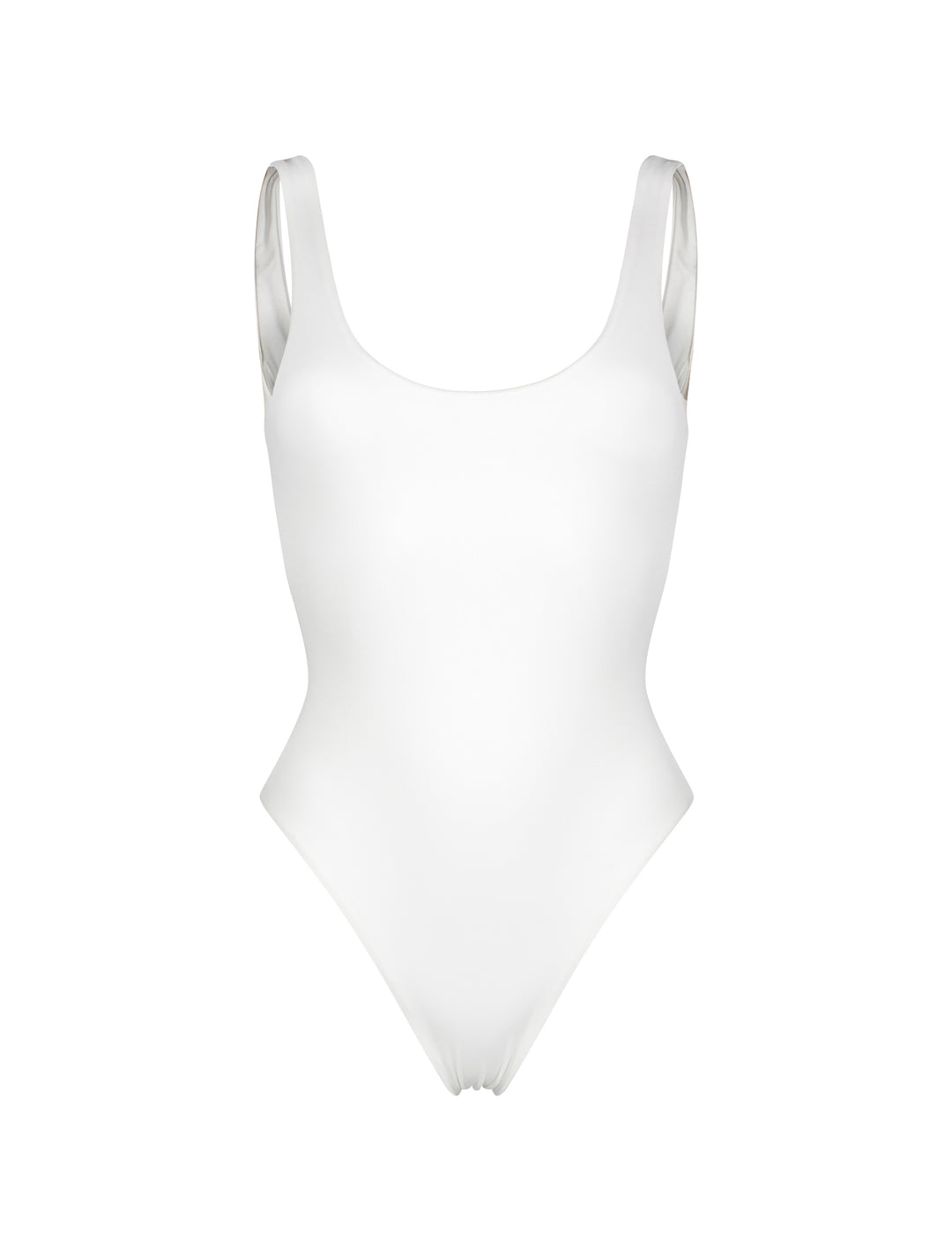 CONTATTO White One Piece Swimsuit