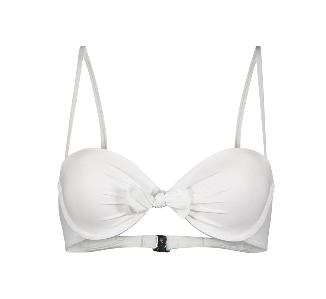 OREAL White Bikini Top