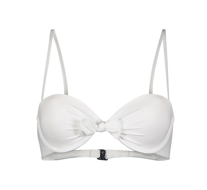 OREAL White Bikini Top